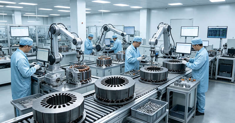 <span style="color:#5a6b7c;"><strong><span style="font-family:Inter;"><span style="font-size:16px;">Stator Core Assembly and Quality Control in New Energy Vehicle Motor Production</span></span></strong></span><br /> <link href="https://fonts.googleapis.com/css?family=Inter" rel="stylesheet" type="text/css" />